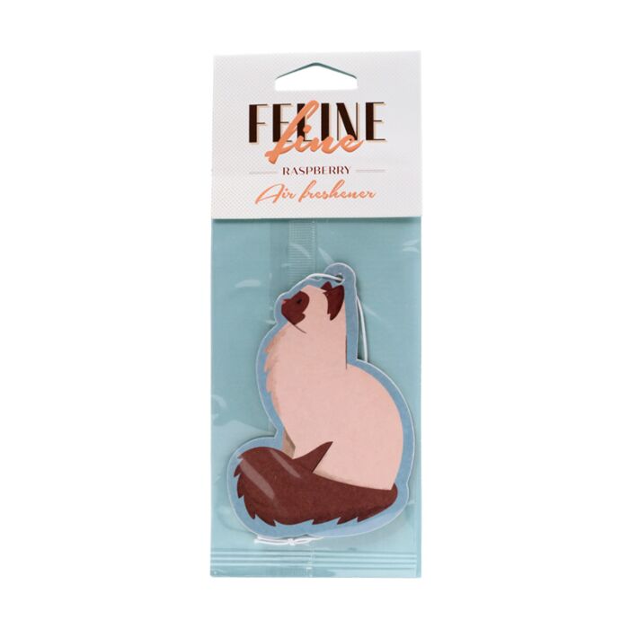 Frambozen Feline Fine Kat (Nieuw) Luchtverfrisser