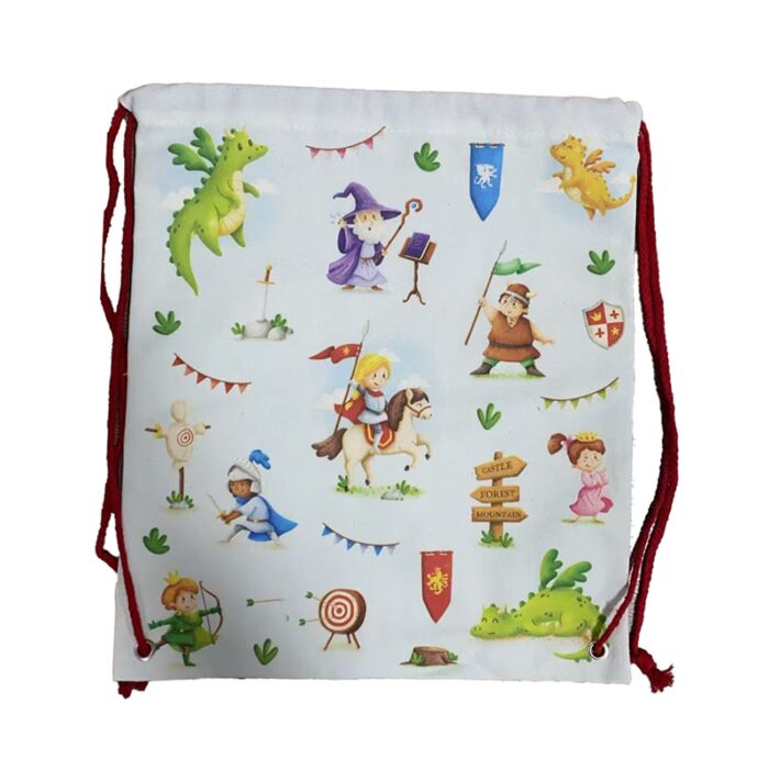 Ridders & Draken Canvas Trekkoord Rugtas