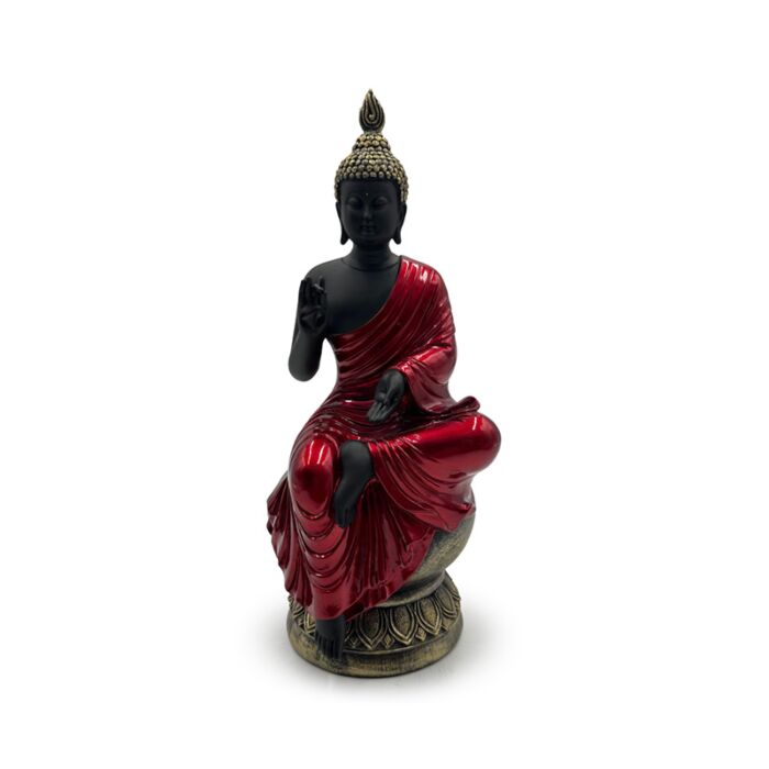 Rood, Zwart & Goud Thaise Boeddha Verlichting