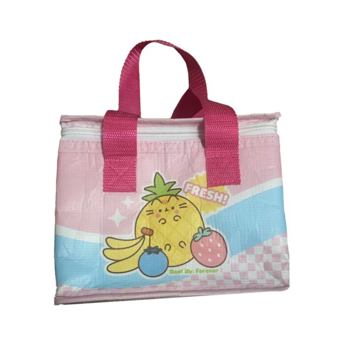 RPET Duurzame Koeltas Lunchtas Pusheen de Kat Fruit