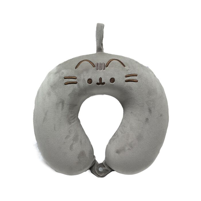 Relaxeazzz Pusheen de Kat Pluche Memory Foam Nekkussen