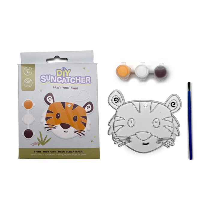 Zooniverse Tijger Verf je eigen Suncatcher