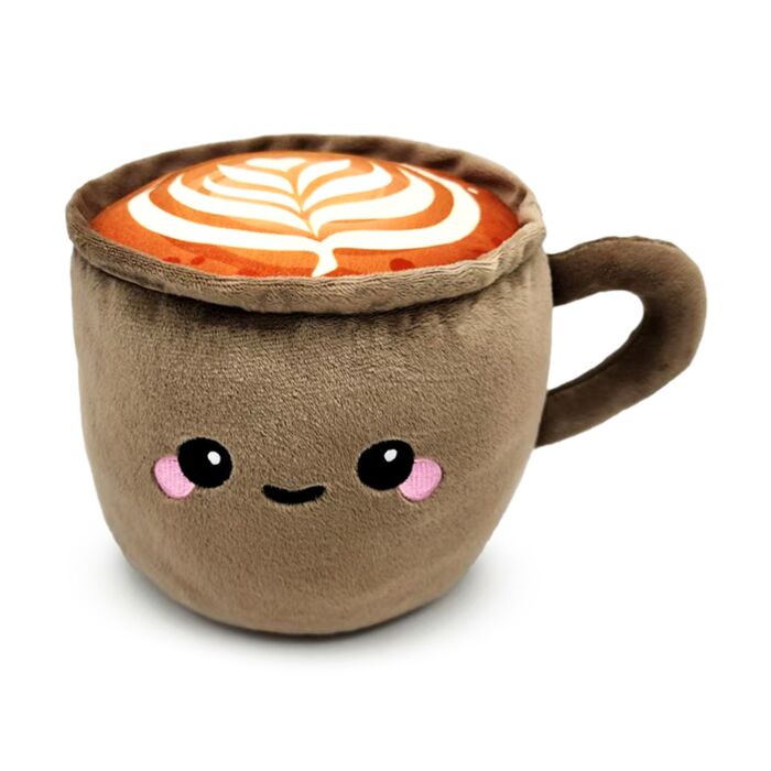 Foodiemals Cappuccino Pluche Deurstopper