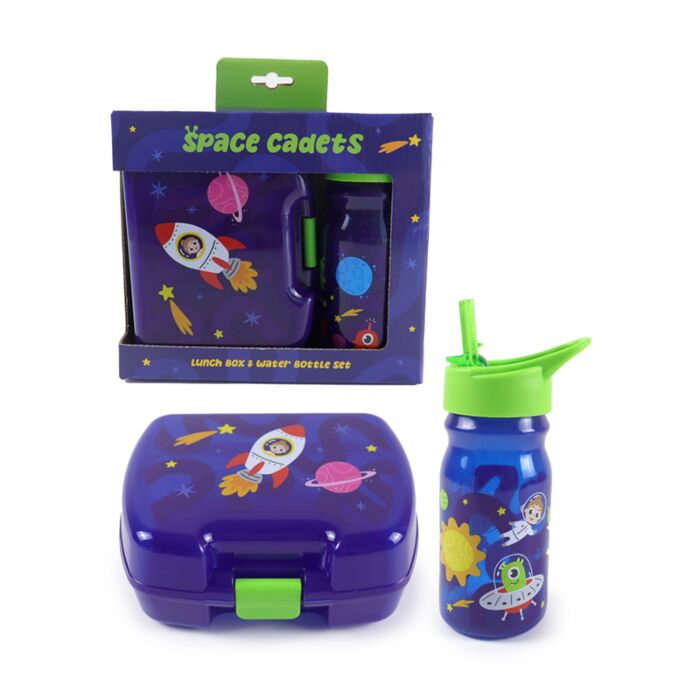 Ruimtevaart Lunchbox & Drinkfles Set
