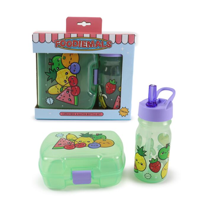 Foodiemals Lunchbox & Drinkfles Set