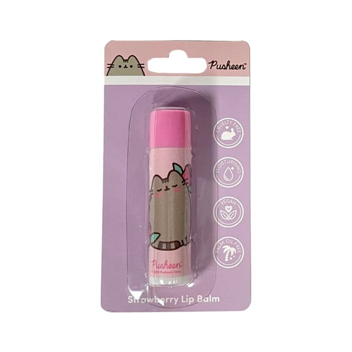 Pusheen de Kat Rosr Lipbalsem Stick