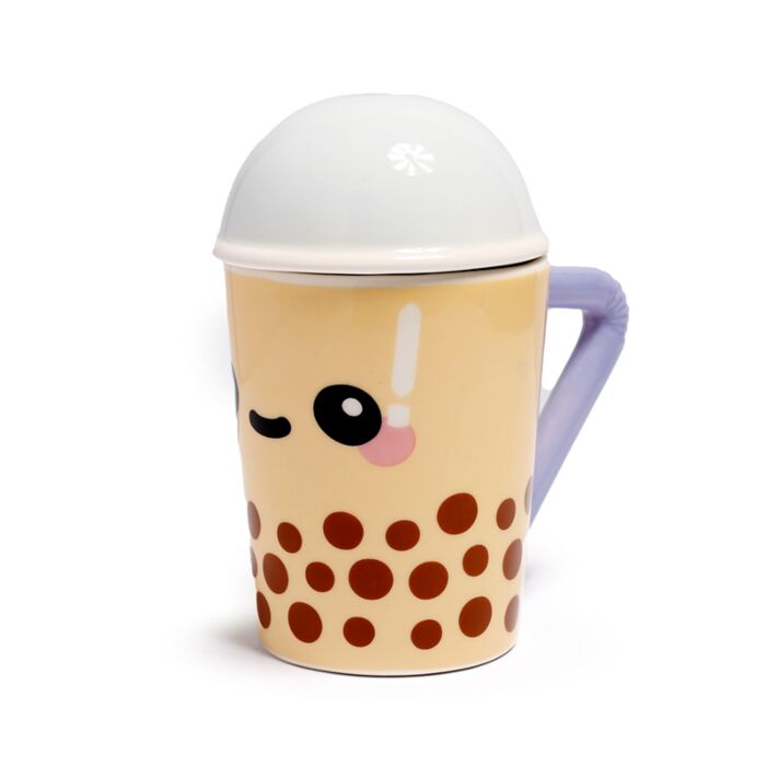 Boba de Bubble Tea Foodiemals Mok & Deksel