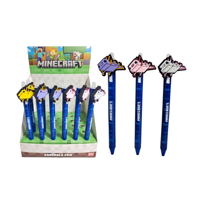 Inkredible Uitwisbare Pen met PVC Minecraft Top