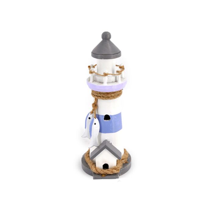Strandsouvenir - Vuurtoren Wit Vis