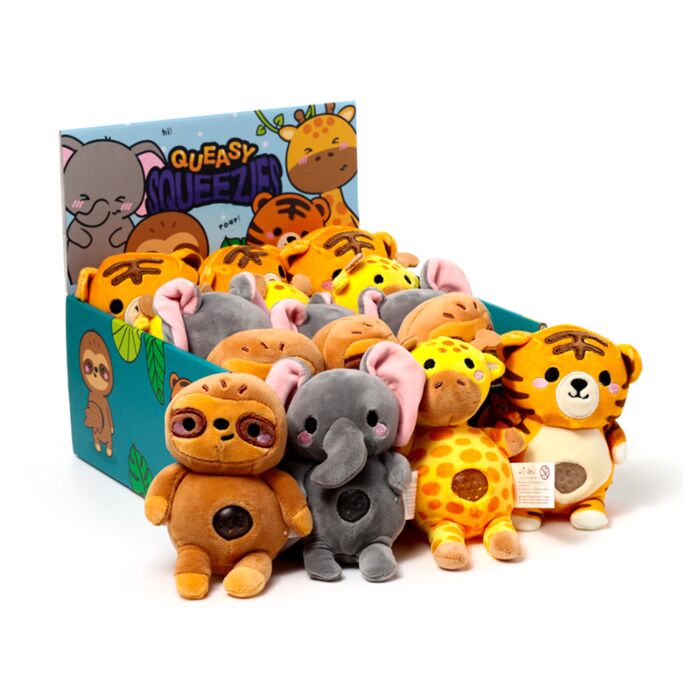 Queasy Squeezies Adoramals Zoo Mix #2 Knijp Speelgoed