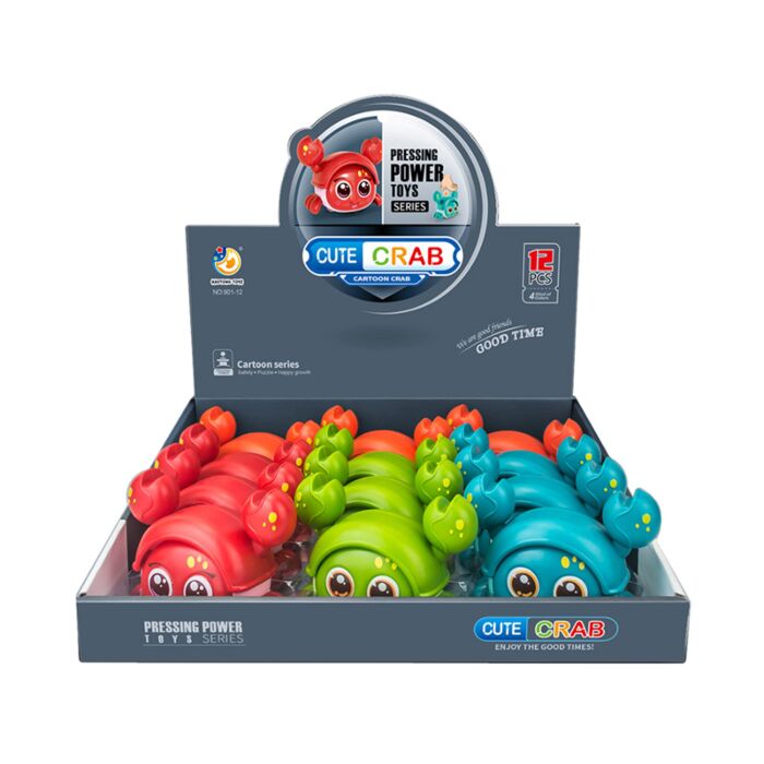Press & Go Schattige Krab Actiespeelgoed