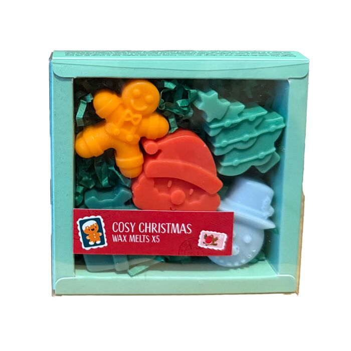 Kerstmis Jingle  Set van 5 gevormde Waxmelts