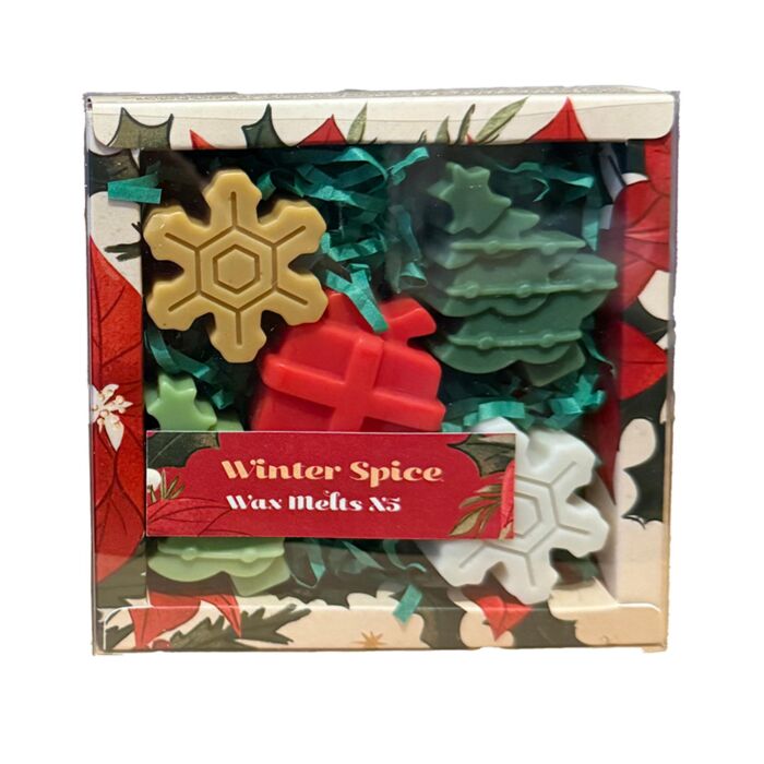 Winterkruiden Botanische Kerstmis Set 5 Waxmelts