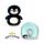 Swapseazzz Adoramals Pinguin 2-in-1 Pluche Reiskussen