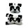 Relaxeazzz Minecraft Panda Rond Reiskussen & Slaapmasker