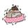 Pusheen de Kat Foodie 130st Legpuzzel