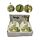Tropische Kikkers 5-delige Manicureset met rits