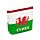 Wales Draak Souvenir PVC Portomonnee