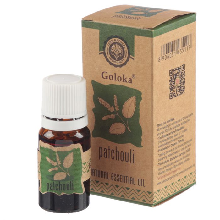 Goloka Patchouli Natuurlijke Etherische Olie 10ml